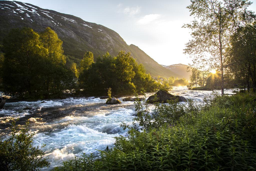 Jolstraholmen Camping Og Hytter Vassenden Bagian luar foto