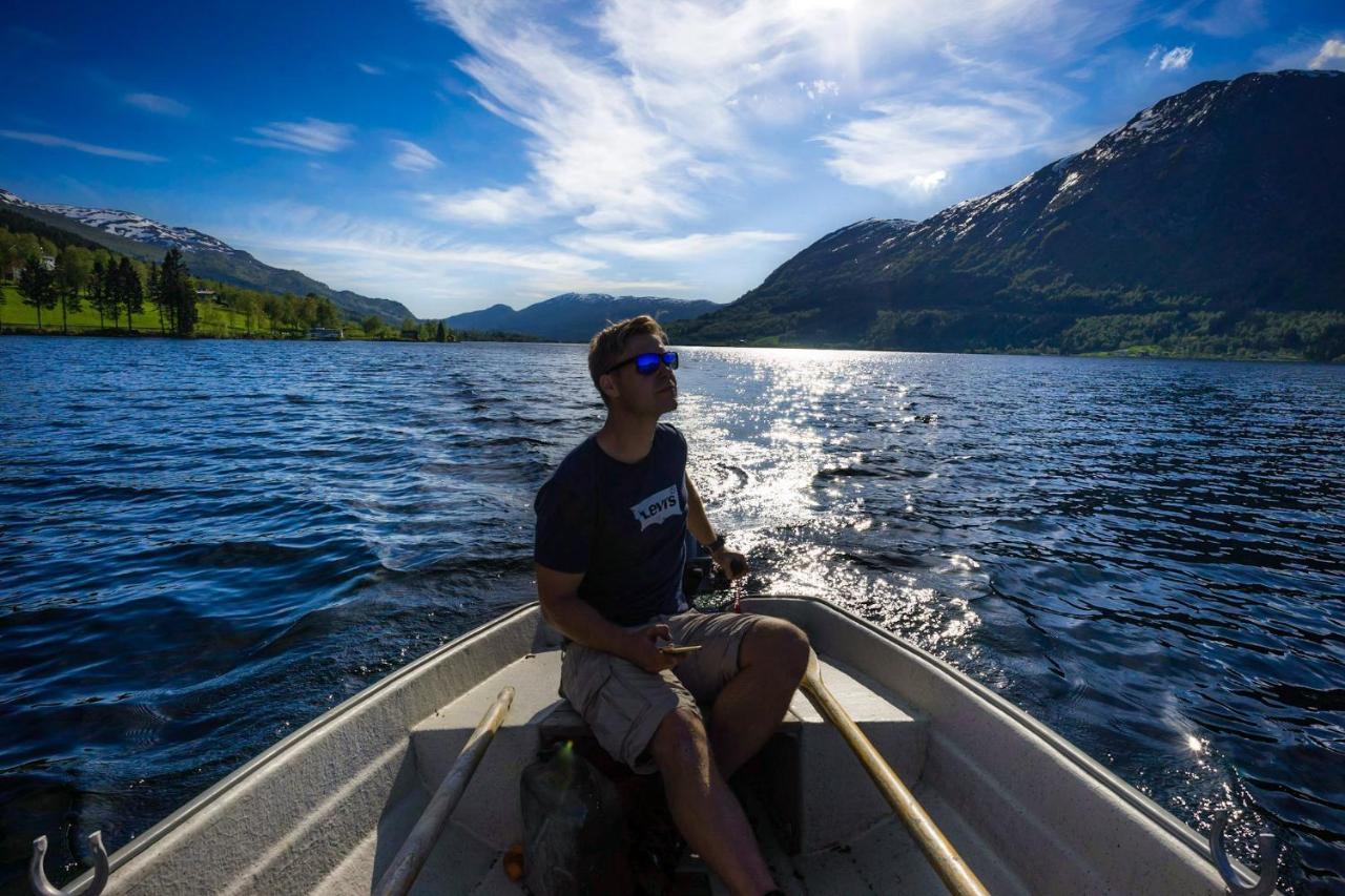 Jolstraholmen Camping Og Hytter Vassenden Bagian luar foto